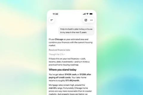 A new personal finance experience in ChatGPT