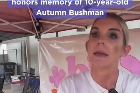 Charity football game in Salem honors memory of 10-year-old Autumn Bushman