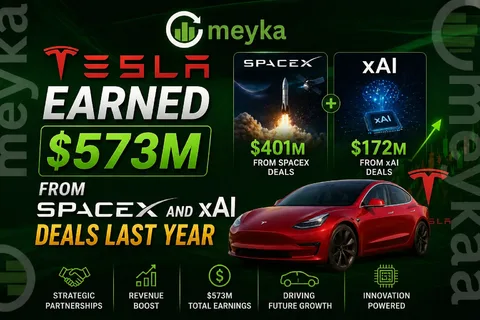 Tesla Earned $573M From SpaceX and xAI Deals Last Year
