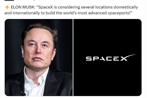 Elon Musk Says SpaceX May Build Advanced Spaceports Worldwide