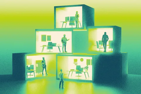 Workers are relying on AI more and coworkers less. It's unraveling the social fabric of work.