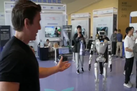 Cashier-less supermarkets, AI robots, new-energy vehicles: Social media posts show US journalists covering Trump’s China visit struck by remarkable changes in …