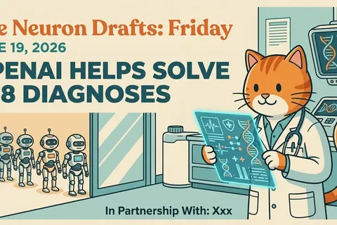 😺 OpenAI found 18 rare diseases