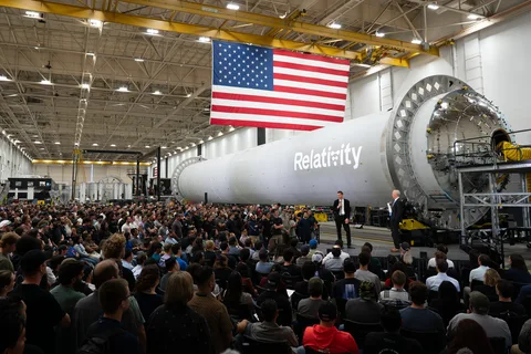 Rocket Report: Rebuild begins at Blue Origin launch pad; Relativity targets Mars