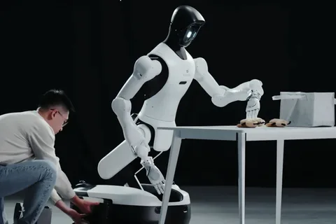 Video: Chinese humanoid robots go live on factory production line