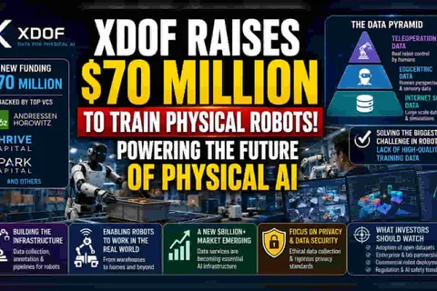 XDOF Raises $70 Million: The Growing Market for Robot Data