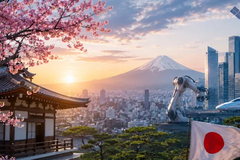 Japan's Economy Holds Firm as Tokyo Pursues a Technology-Led Future