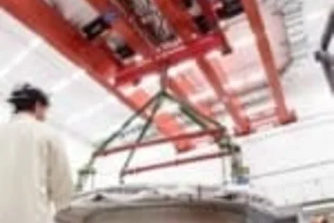 A company outside Boston just craned the second 48-ton half of a steel donut into Tokamak Hall and pushed its compact fusion reactor to 75% built, a machine ch…
