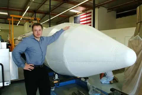 Photos of key moments in SpaceX history, from the scrappy startup days to milestone rocket launches