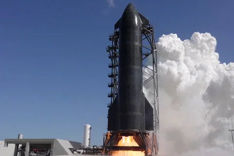 SpaceX fires up all 6 of Starship's engines ahead of 13th test flight (video)