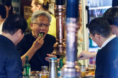 Nvidia built a nearly $5 trillion company by making people pay for their own lunch